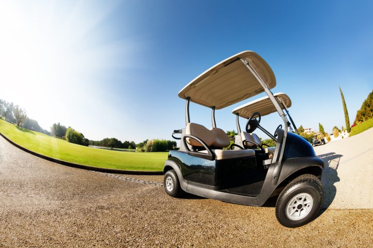 WATCH: Drunk woman arrested after driving golf cart on busy Florida highway