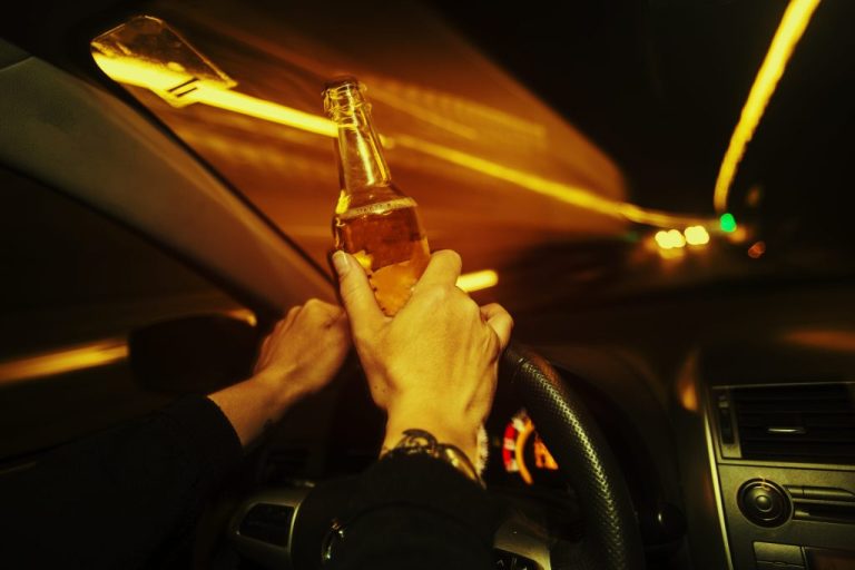 Drunk driving.