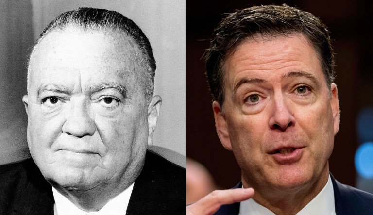 FBI was ‘worried’ about J. Edgar Hoover analogies when James Comey briefed Trump on dossier