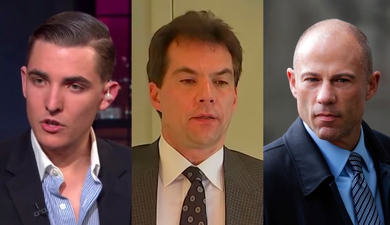 Jacob Wohl, Jack Burkman, Michael Avenatti.
