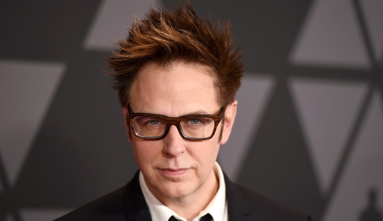 In this Nov. 11, 2017 file photo, director James Gunn arrives at the 9th annual Governors Awards in Los Angeles. Chris Pratt, Zoe Saldana, Bradley Cooper and six other main cast members of âGuardians of the Galaxyâ have issued an open letter in support of the ousted director.