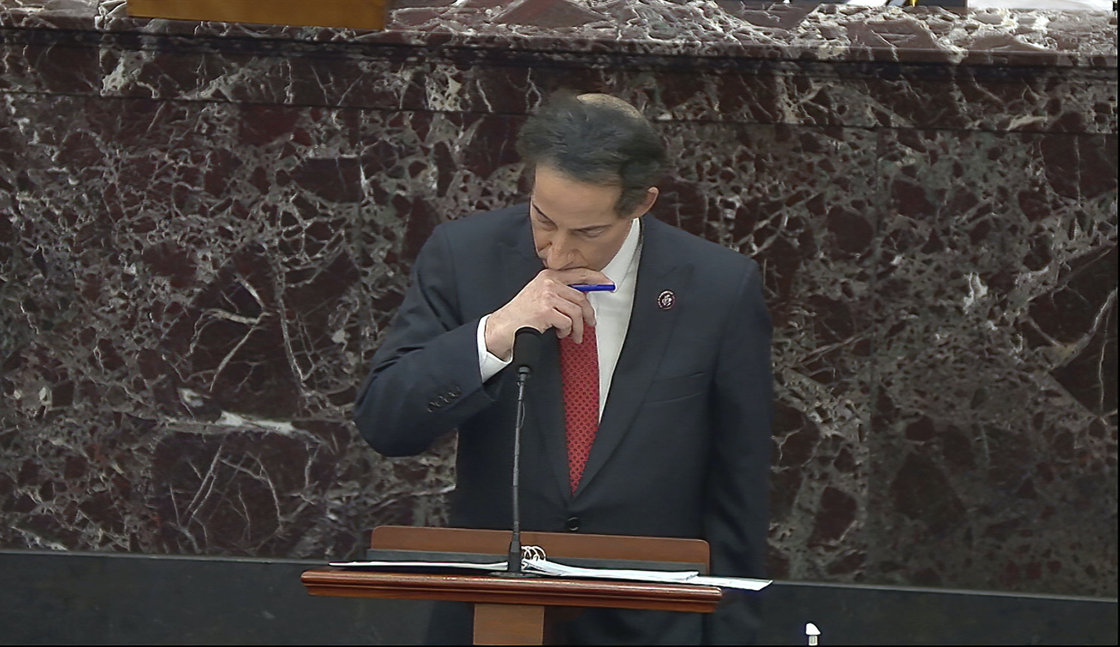 Impeachment manager Jamie Raskin chokes up recounting Capitol attack day after burying son
