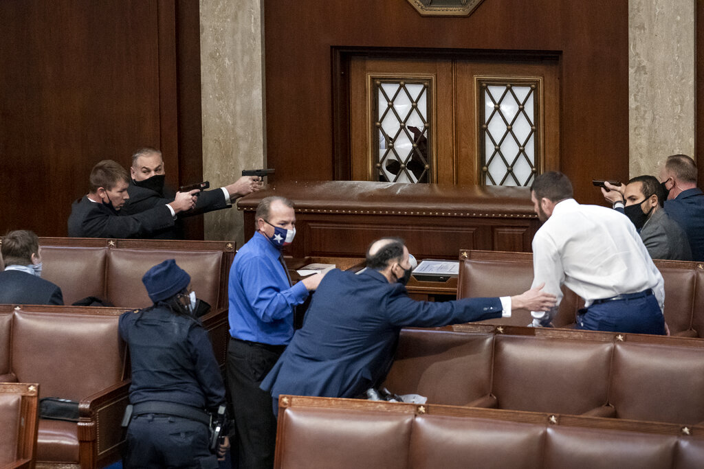 Democrats use Jan. 6 anniversary to push for overhaul of voting laws