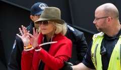Jane Fonda to spend night in jail after fourth arrest at weekly climate change protest