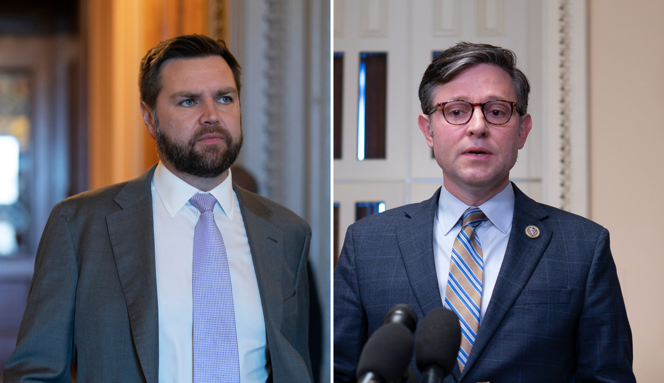 JD Vance says Mike Johnson’s flip-flop on Ukraine is ‘concerning’