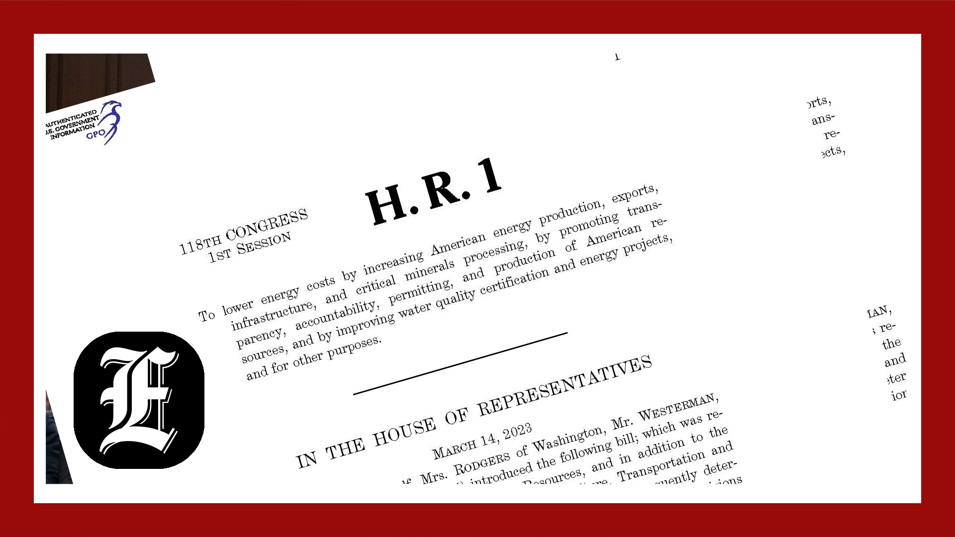 Reporter’s Notebook: How effective will House Republican’s be with their energy agenda?