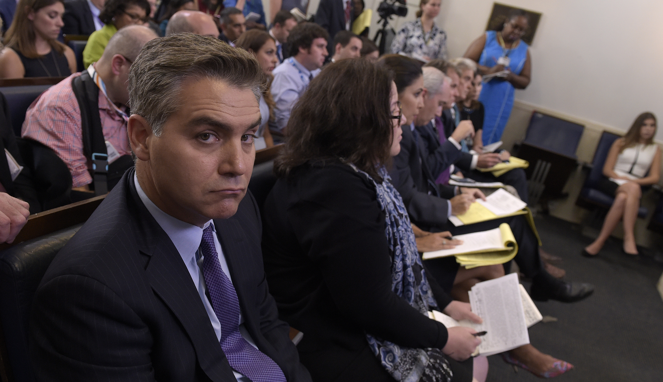 Kellyanne Conway demands apology from Jim Acosta: ‘You don’t put your hands on a woman’