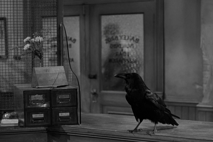 Jimmy the Raven appears in "It's a Wonderful Life."