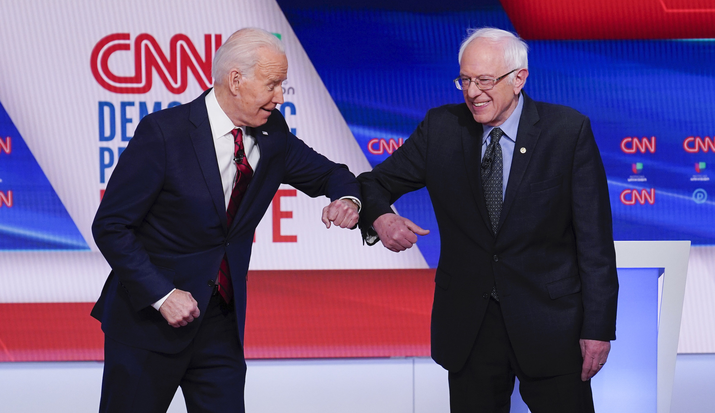 Coronavirus overshadows what is likely the last Democratic primary debate of 2020