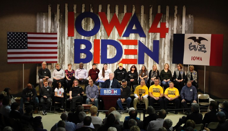 President Joe Biden faces only token Democratic primary challenges from self-help guru Marianne Williamson and Robert F. Kennedy Jr.