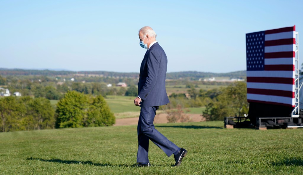 At Gettysburg, Biden makes a plea for unity