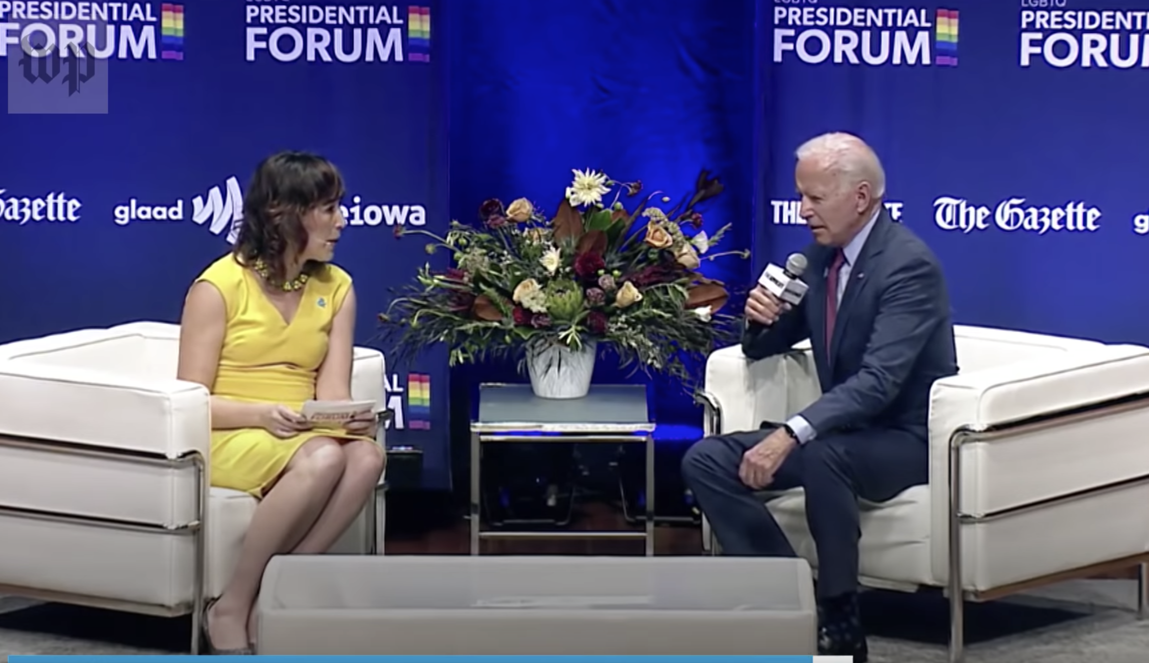 The five craziest moments from the Democrats’ LGBT presidential forum