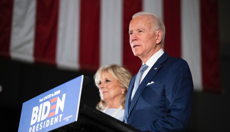 Biden treads carefully pushing out defiant Sanders without alienating him and supporters