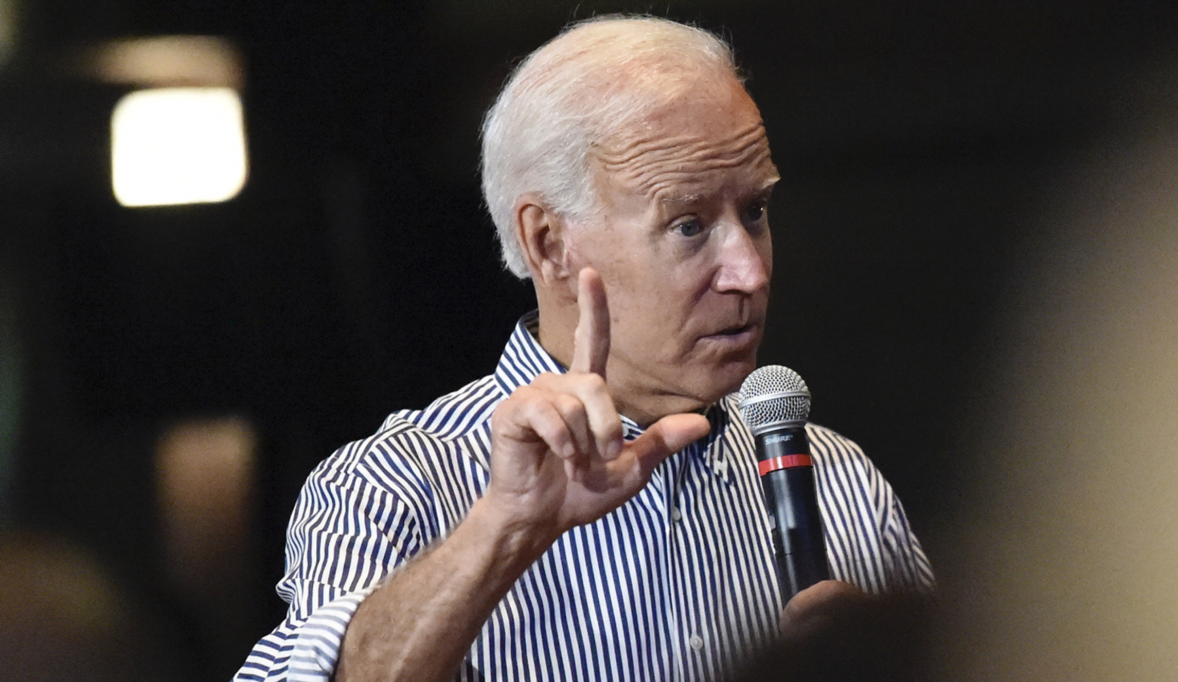 Biden brings up his brain aneurysm days after bloody eye incident