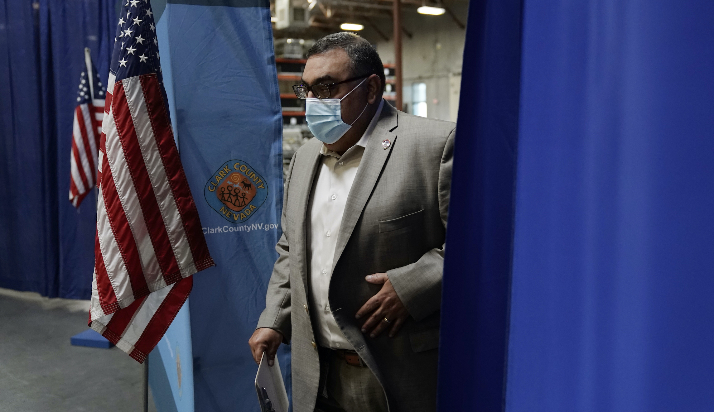 Nevada uncounted mail-in ballot number changes after misstatement