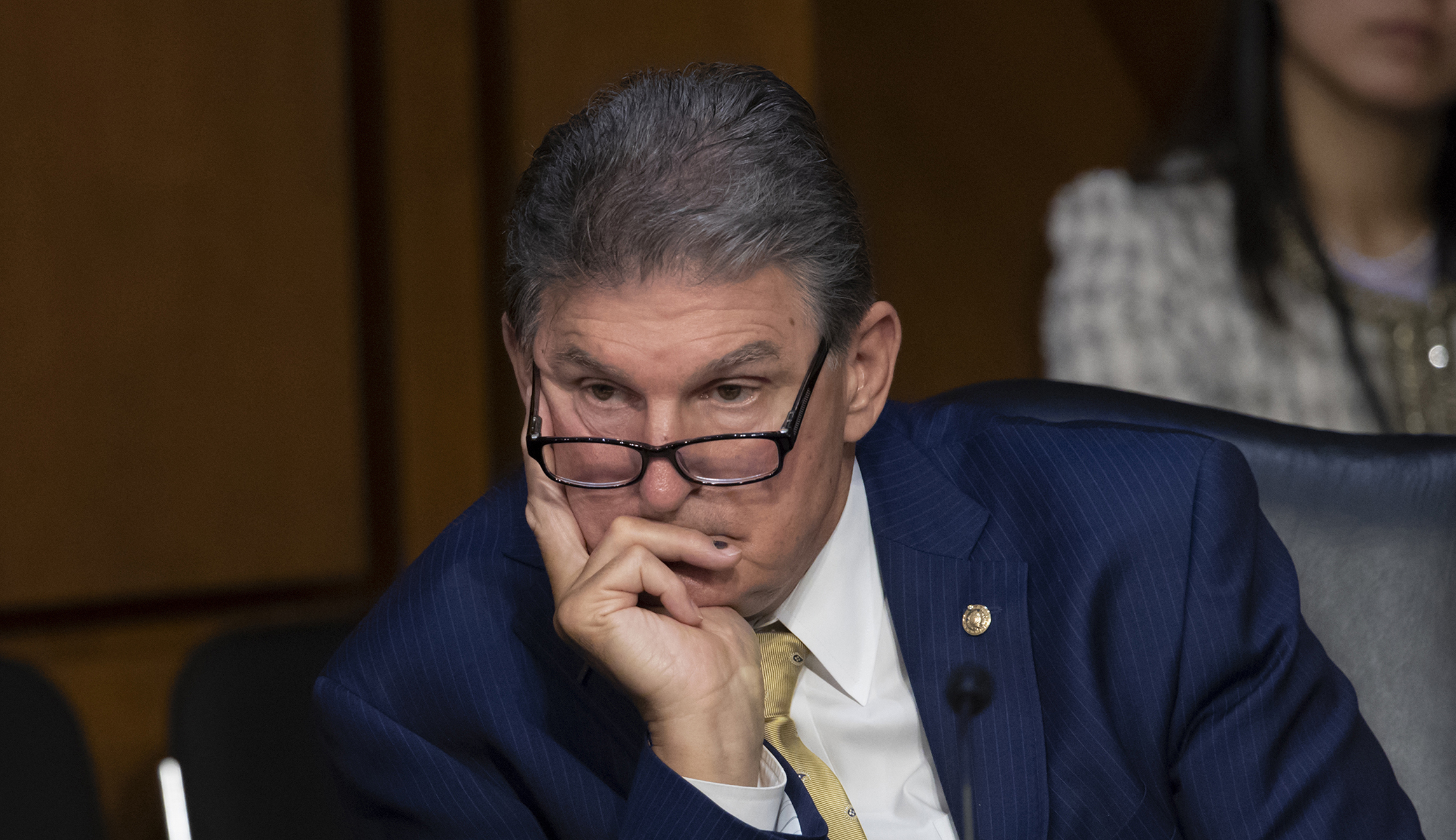 If Joe Manchin is consistent, he'll throw back the dark money life preserver