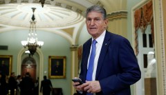 Manchin forces Democrats to hit the brakes, but he’s not in the driver’s seat