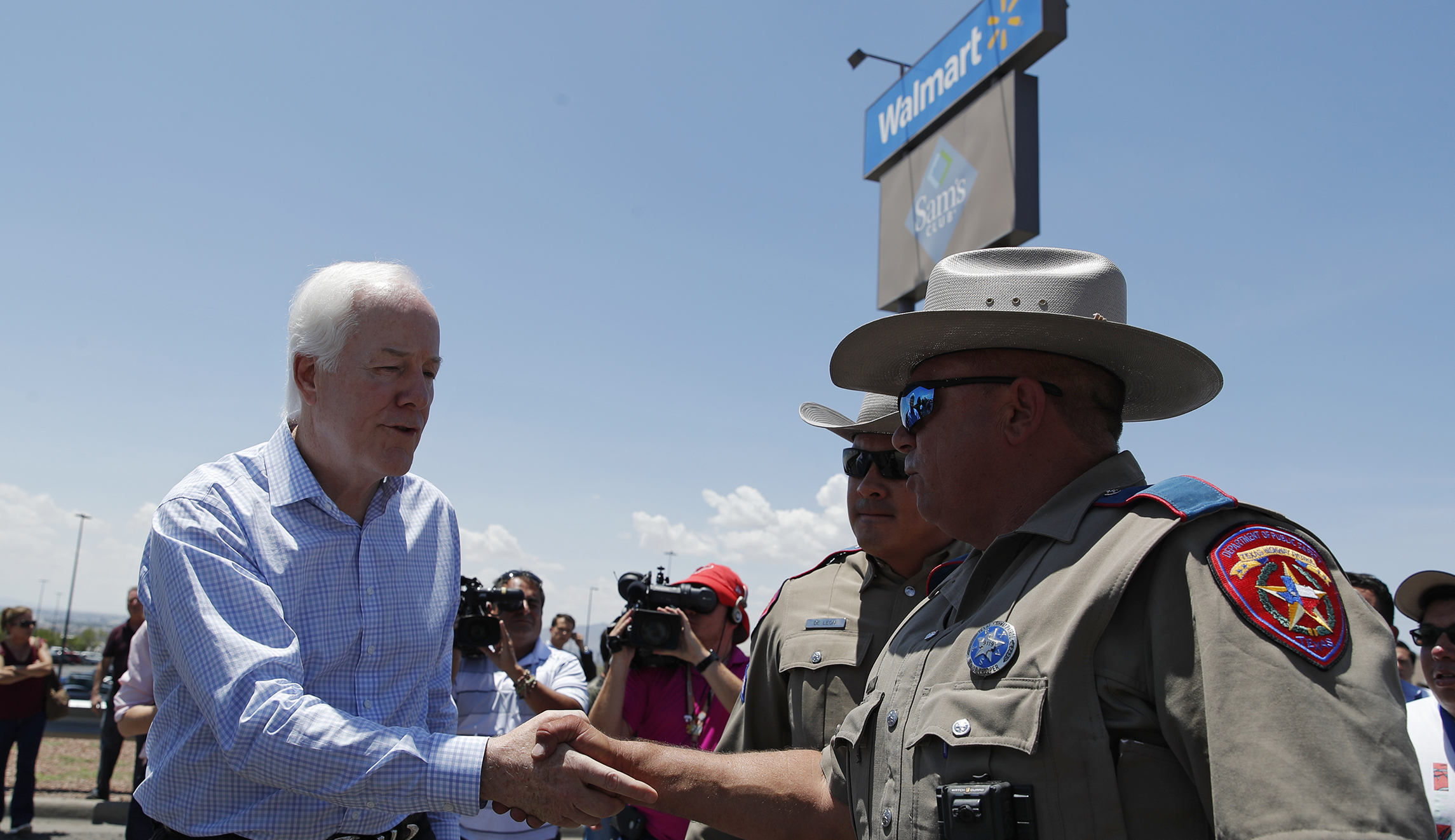 John Cornyn knocks Trump critics for blaming mass shootings on president