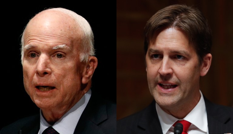 Sens. John McCain, R-Ariz., and Ben Sasse, R-Neb.