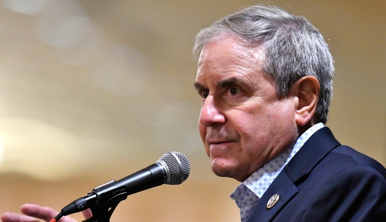 Rep. John Yarmuth, D-Ky., speaks to the audience during the 26th Annual Wendell Ford Dinner, Saturday, Aug. 18, 2018, in Louisville, Ky.