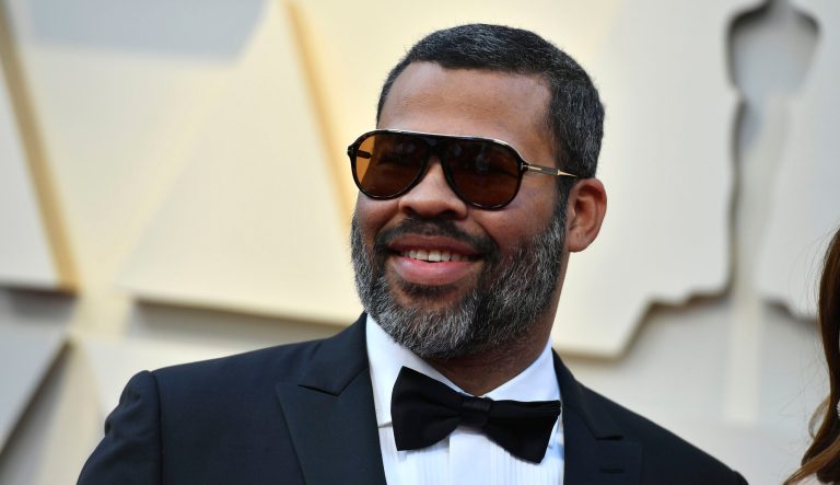 Jordan Peele arrives at the Oscars on Sunday, Feb. 24, 2019, at the Dolby Theatre in Los Angeles. 