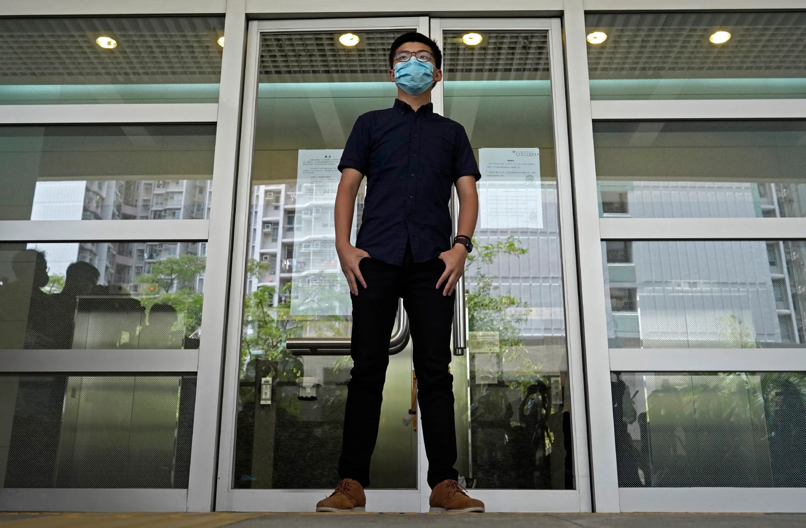 Hong Kong activist protesting China’s national security law says suspicious cars are following him