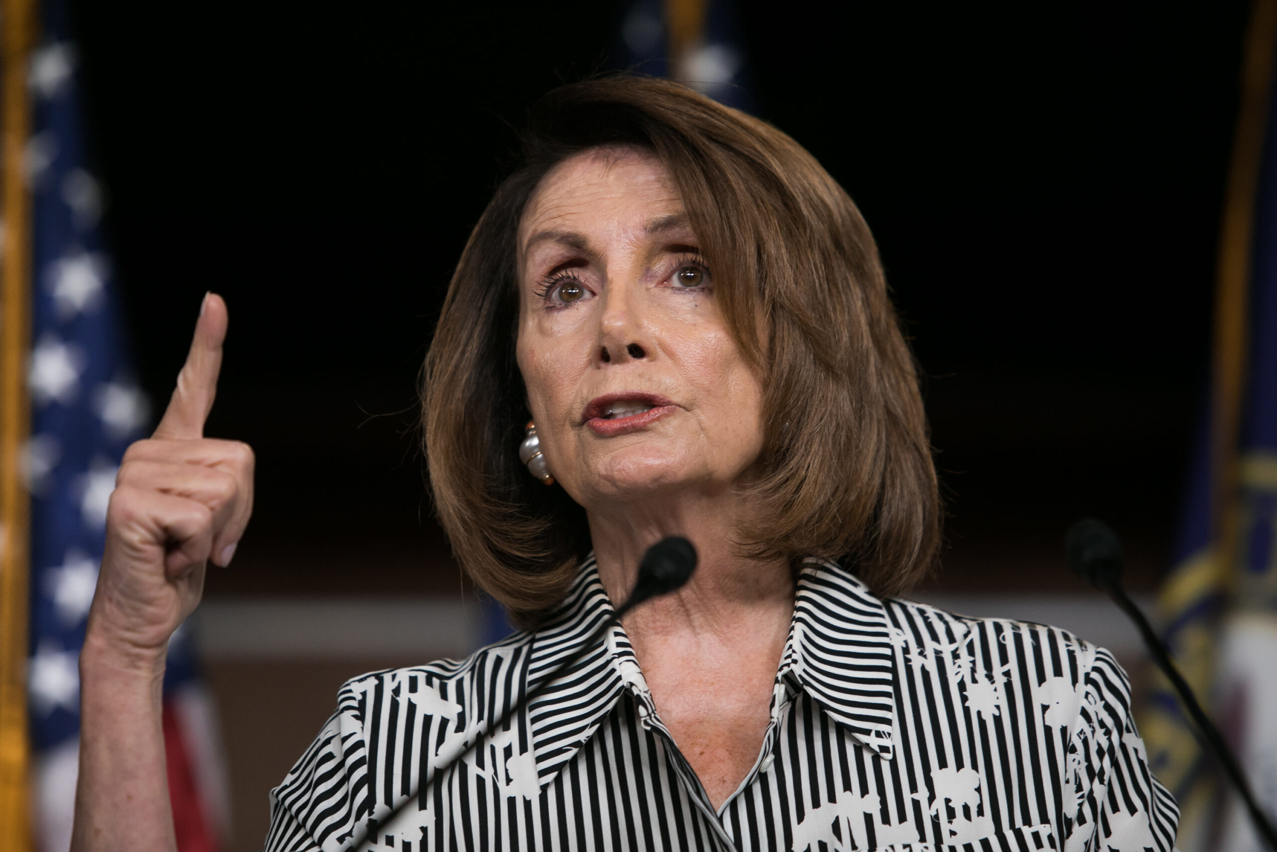 Nancy Pelosi thinks Trump stole ‘drain the swamp’ from Democrats