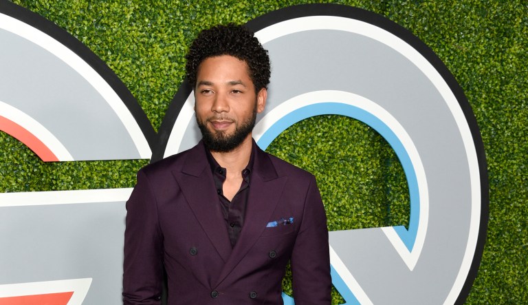 Jussie Smollett arrives at the GQ Men of the Year Party at Chateau Marmont on Thursday, Dec. 7, 2017, in Los Angeles.