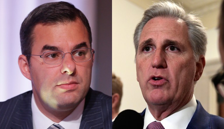 Justin Amash, Kevin McCarthy.