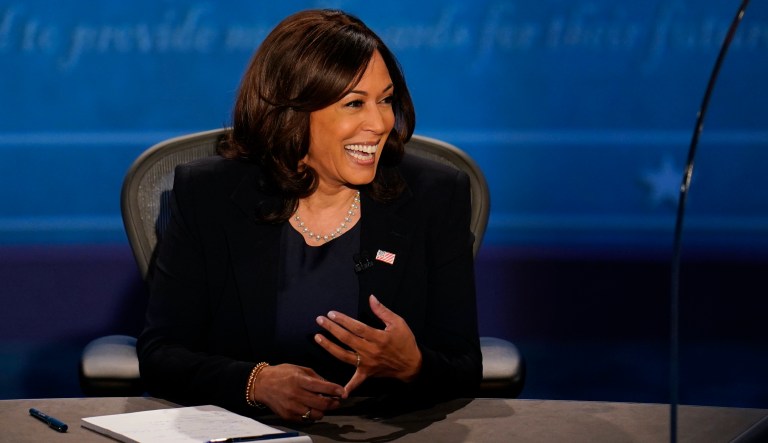 ‘I’m speaking’: Harris takes page from Biden playbook and smiles her way through debate against Pence