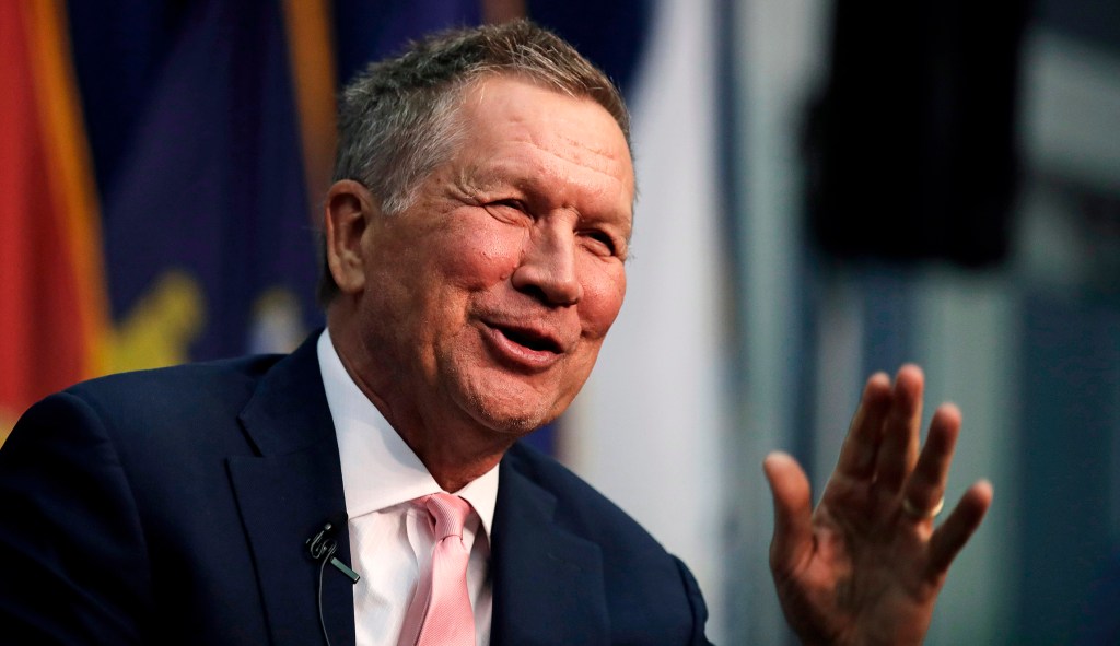 No 2020 challenge to Trump? John Kasich signs with CNN