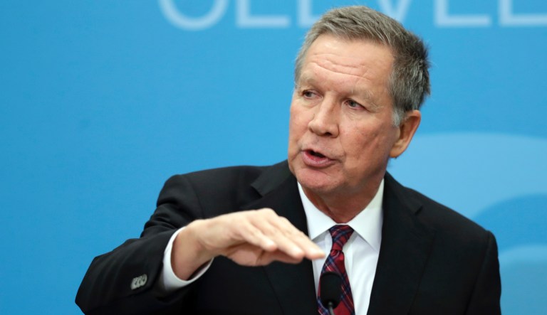 Former Ohio Gov. John Kasich backs Trump impeachment