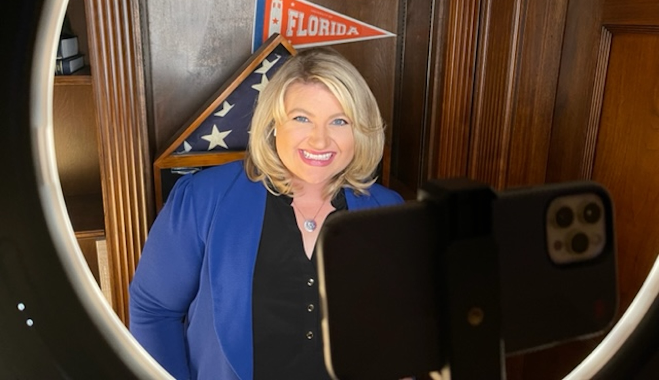 Kat Cammack urges young conservatives to ‘scare the hell out of’ Pelosi every day