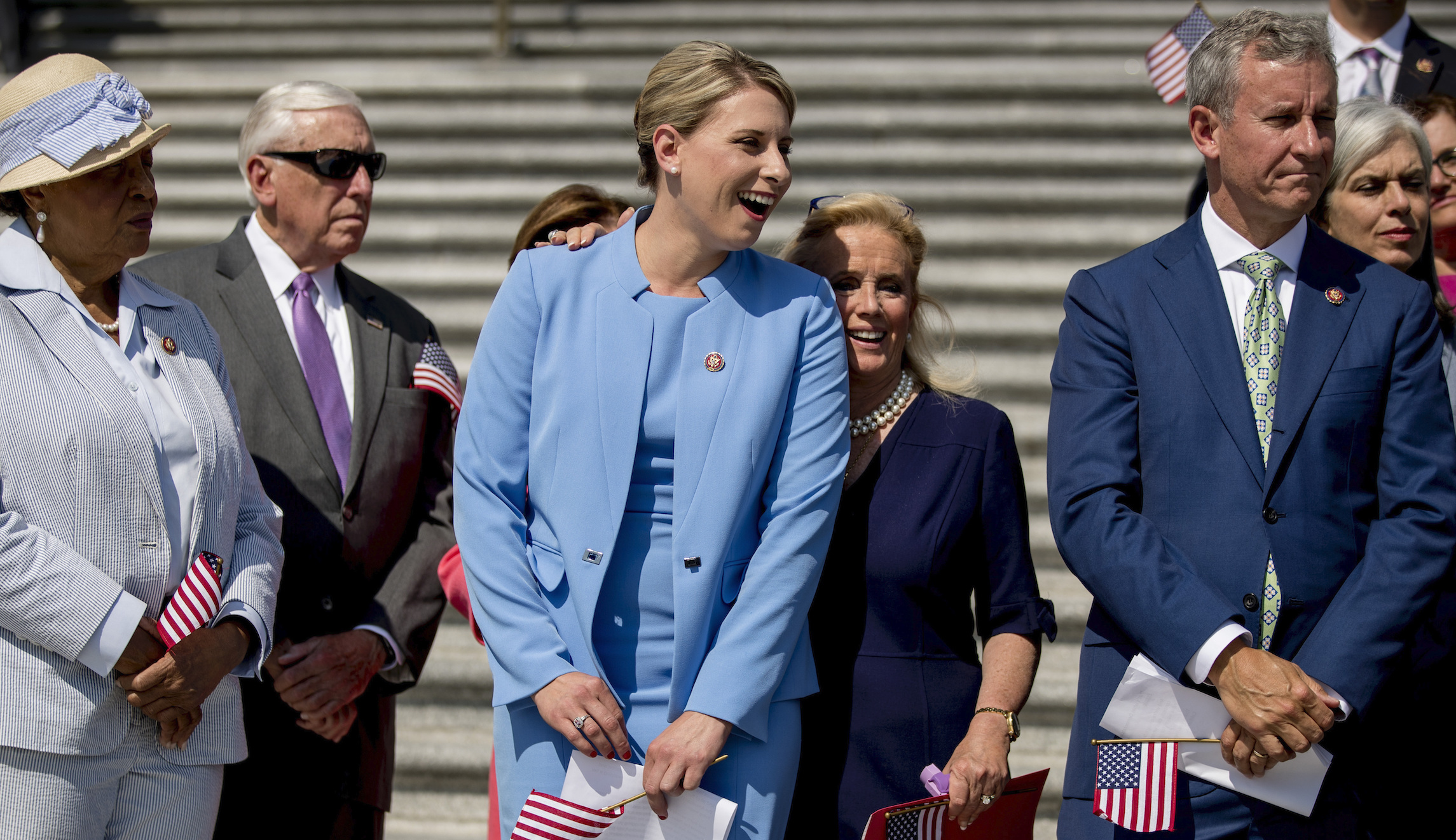 House Democratic leaders dodge questions over naked photo of Rep. Katie Hill