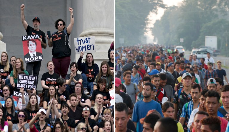 Kavanaugh Protest and Caravan
