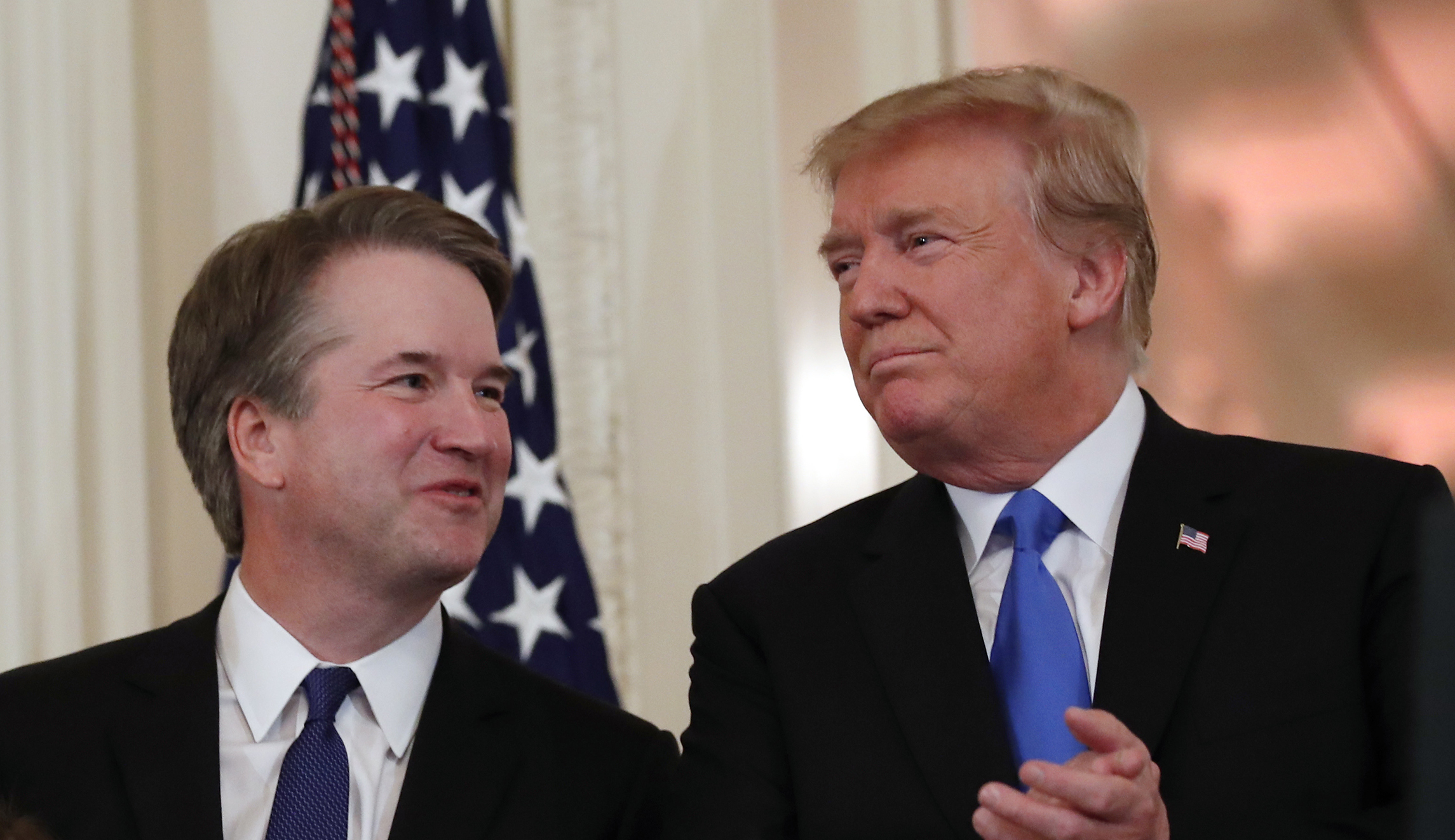 Trump is unpredictable. Now he is the key to pushing the Kavanaugh nomination through