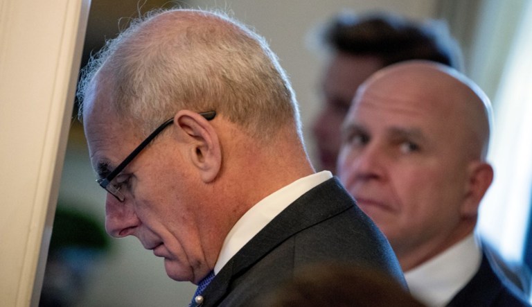 White House national security team fingered in Trump’s Putin call leak