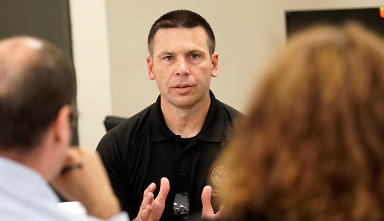 Acting Department of Homeland Security Secretary Kevin McAleenan testifies before the Senate Judiciary Committee on Capitol Hill in Washington, Tuesday, June 11, 2019. 