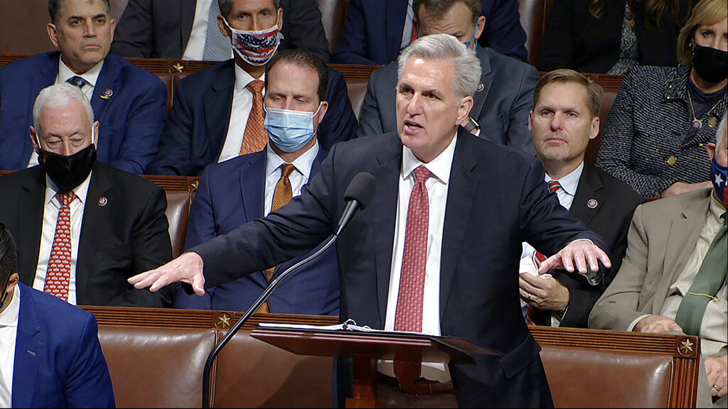 Spending bill vote drags into Friday after top House Republican delivers eight-hour ‘filibuster’