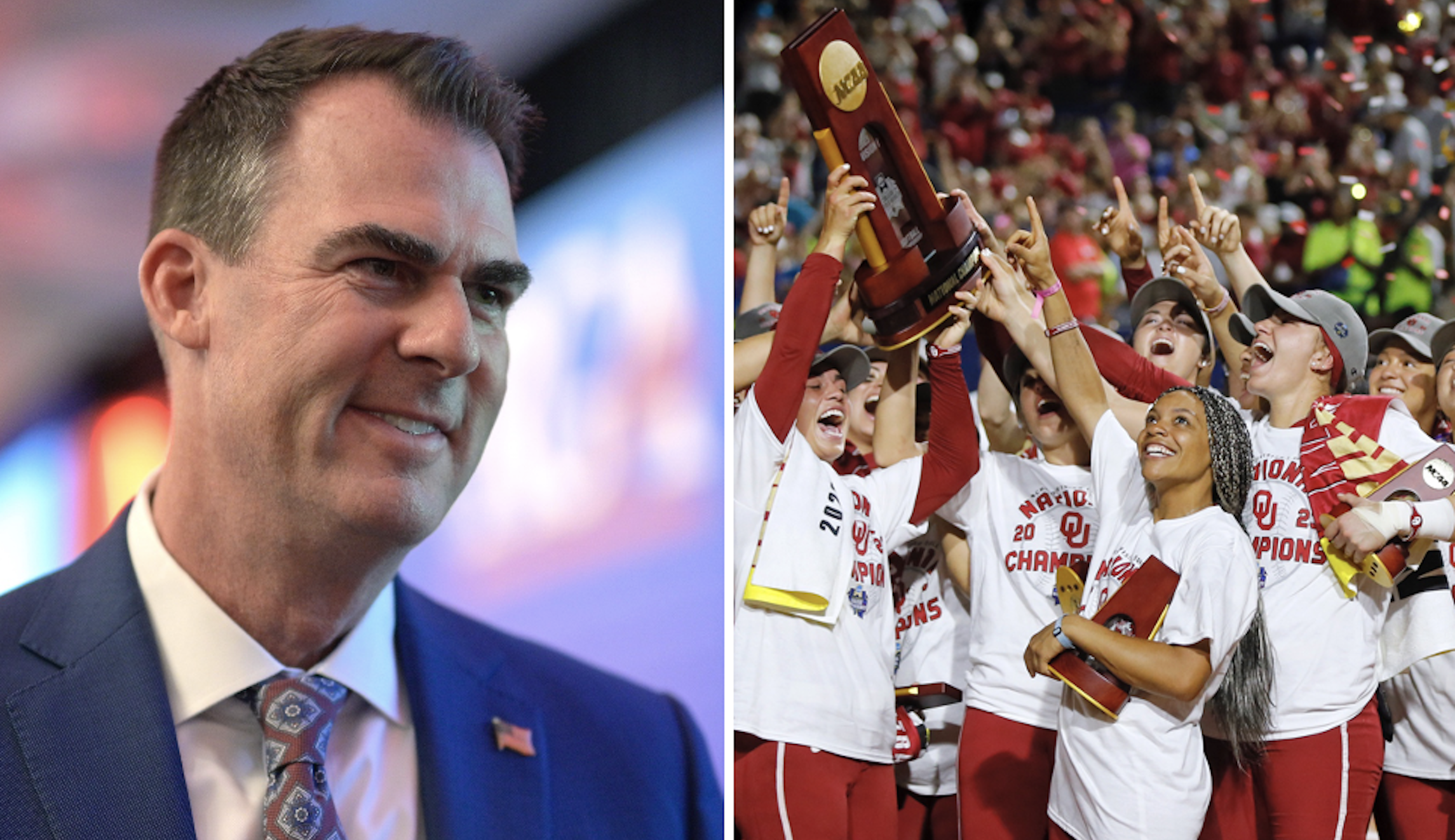 Stitt praises champion Oklahoma softball players for viral message of faith: ‘We’ve got freedom of religion’