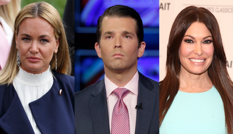Kimberly Guilfoyle Vanessa Trump Donald Trump Jr.