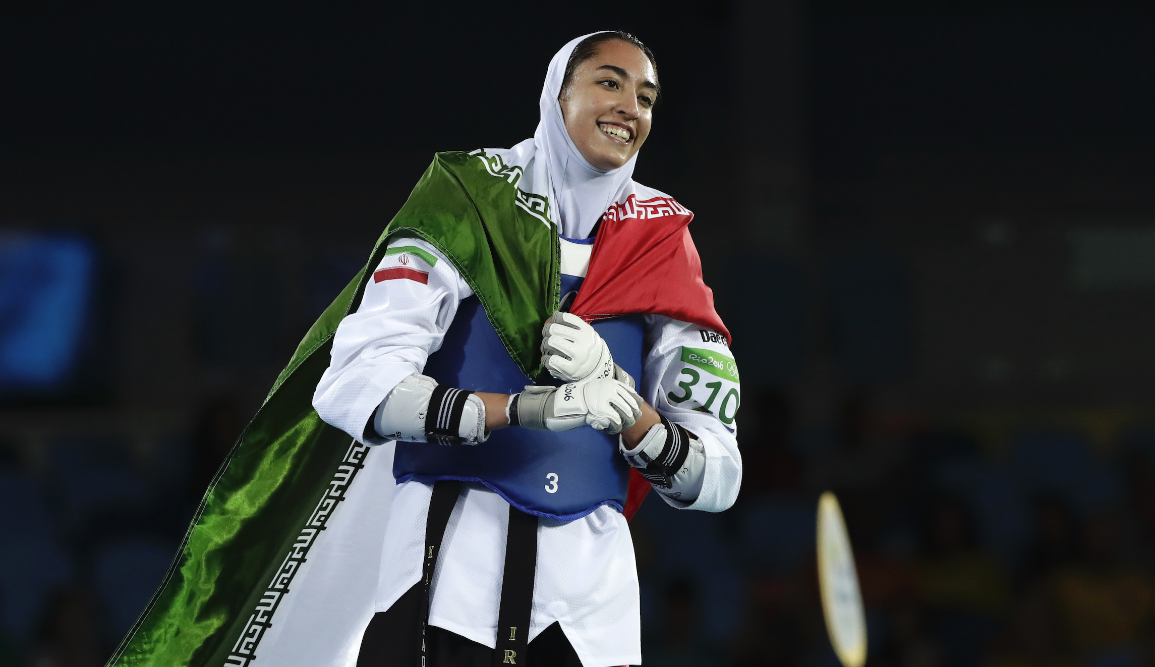 Iran’s only female Olympic medalist defects amid mass protests against the regime