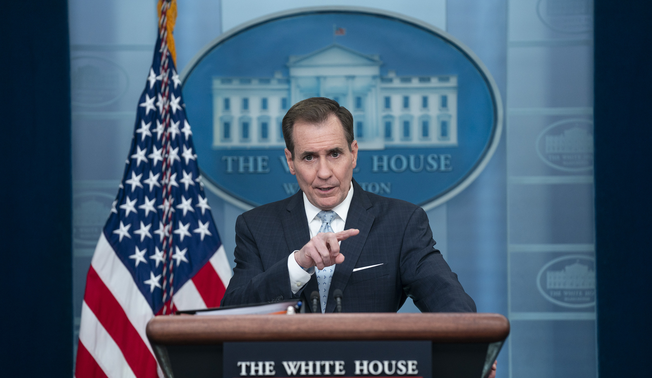 ‘Completely false’: John Kirby denies US involvement in Nordstream pipeline burst