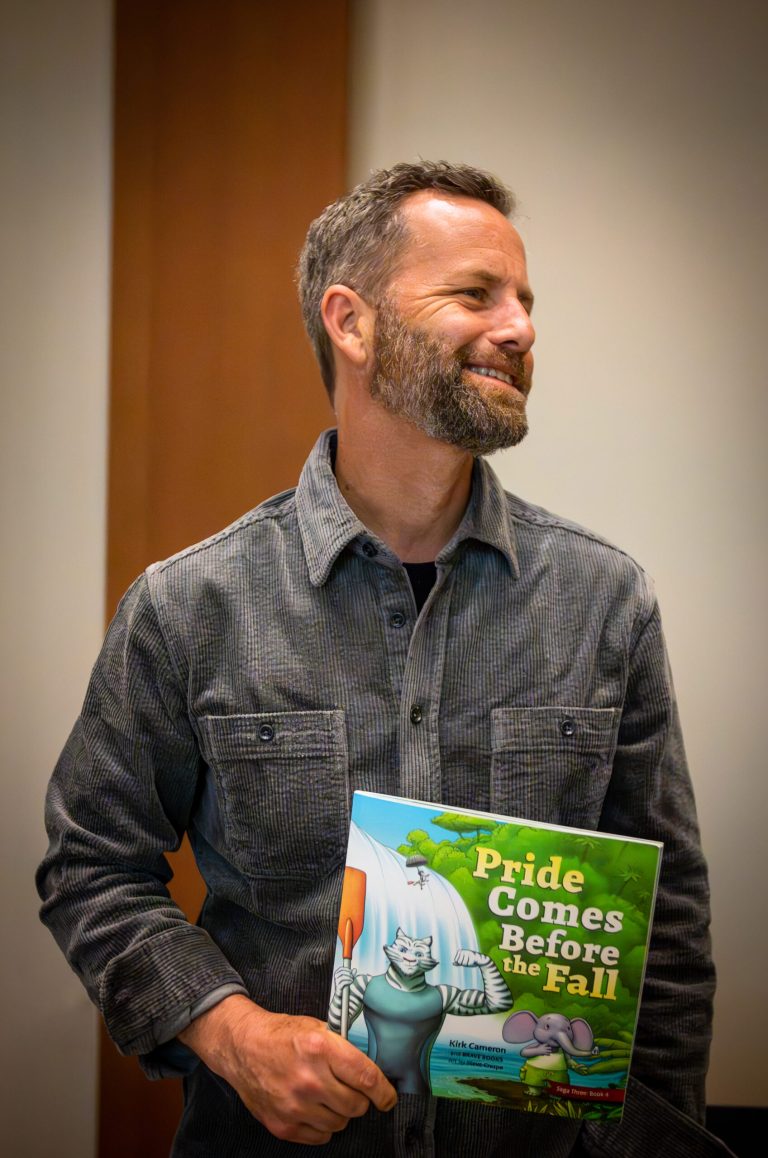 Kirk Cameron released his second faith-based children's book 