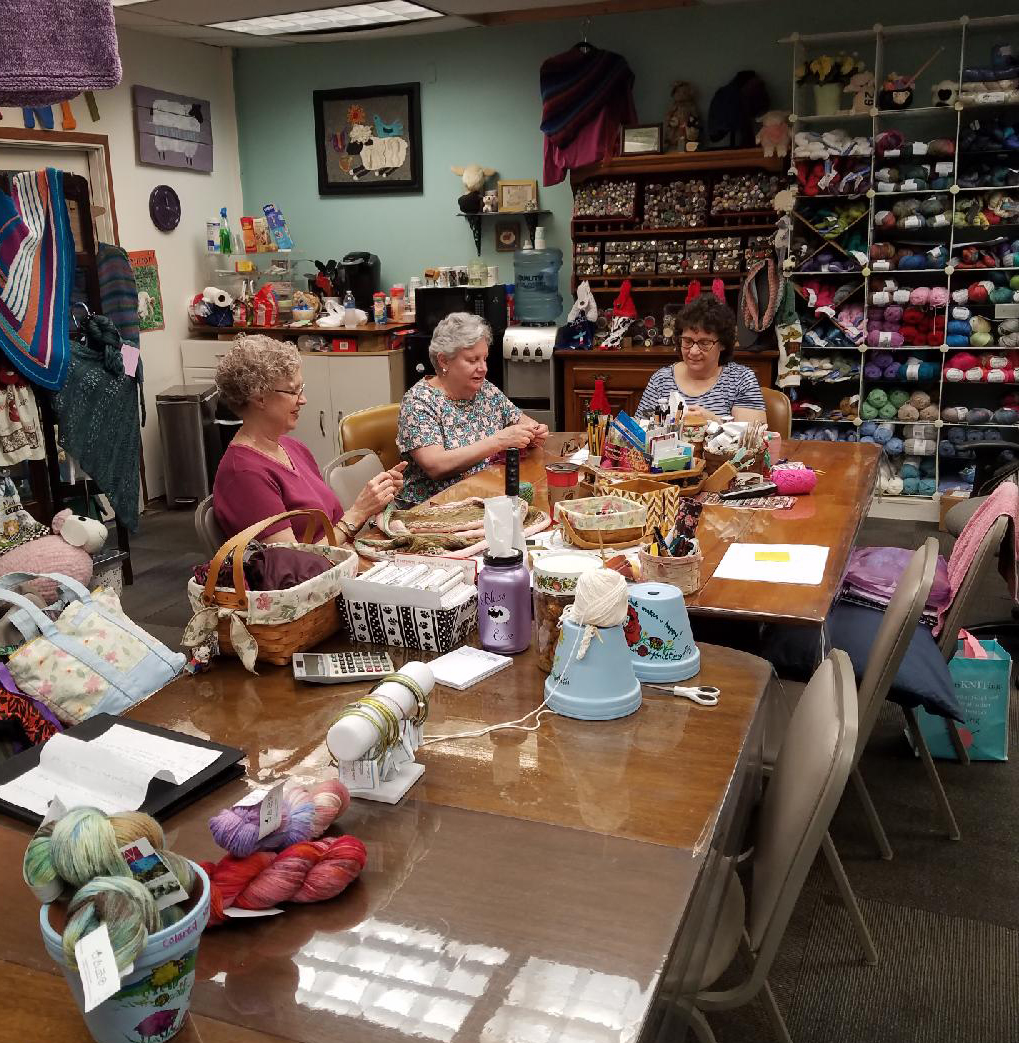 Knitting and fraying in a divided culture