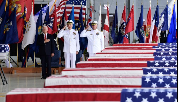 Mike Pence scolds mainstream media outlets that did not cover ceremony honoring return of Korean War remains