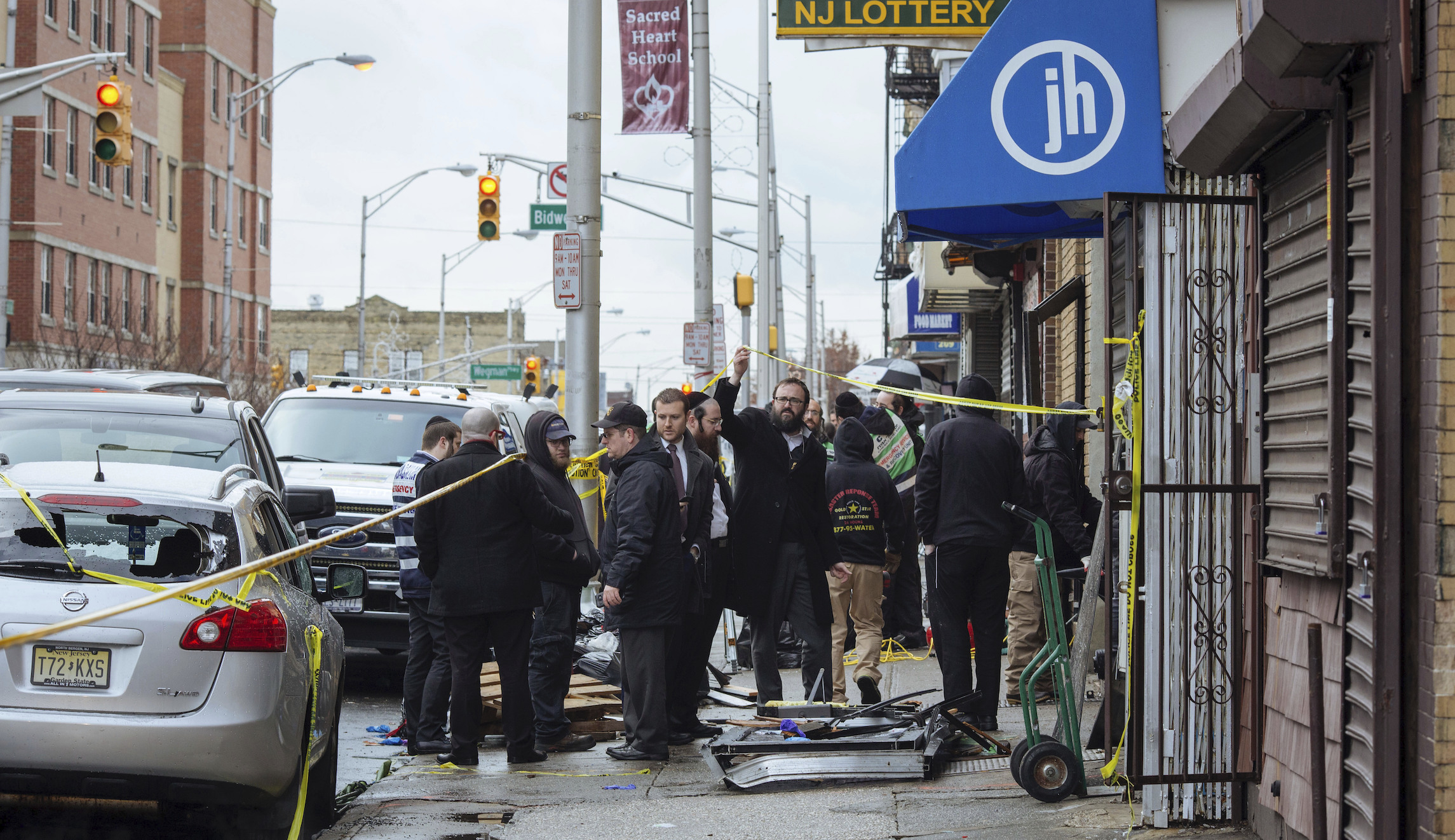 Bomb found in van of Jersey City shooters