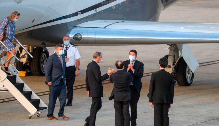 Pompeo dismisses China’s ‘actual combat exercises’ in Taiwan Strait as ‘military blustering’