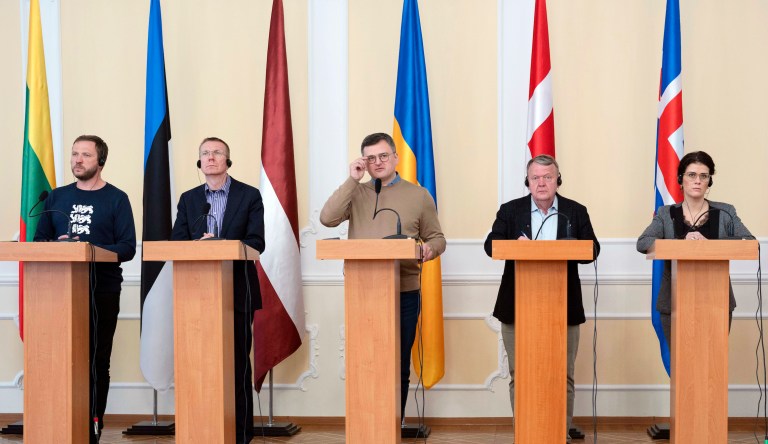 Ukraine accuses Russia of ‘hiding behind a human shield of schoolchildren’