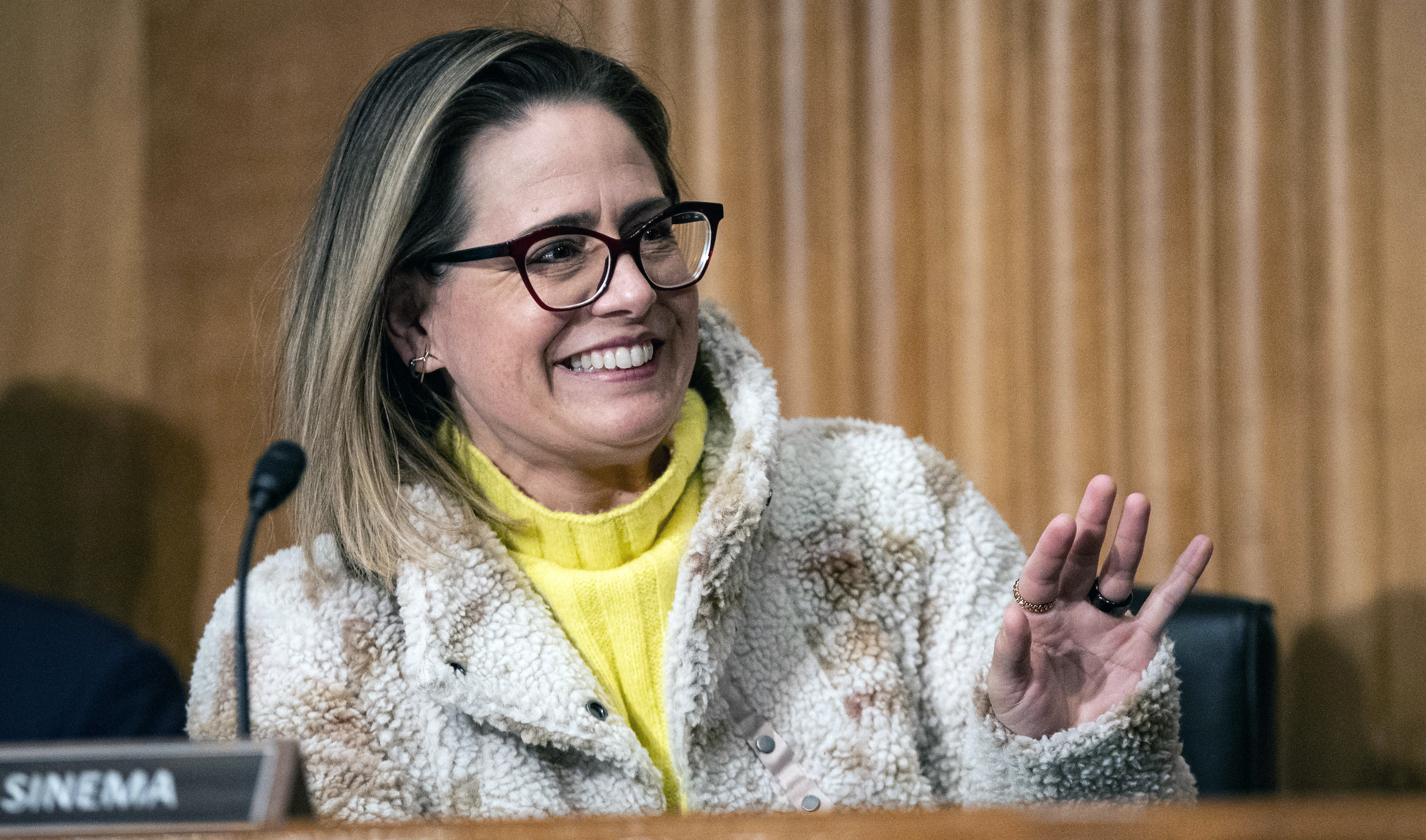 ‘Couldn’t be more grateful’: Democratic Sen. Kyrsten Sinema runs Boston Marathon
